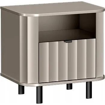 Noční stolek Noční stolek Novado-7 clay gray 1 šuplík