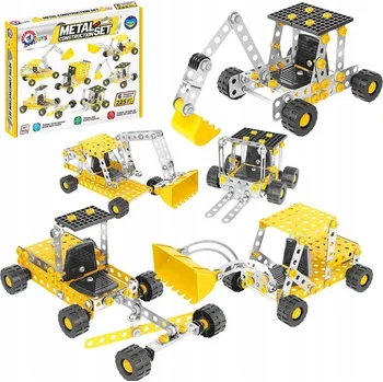 ostatní stavebnice Stavebnice Stavebnice 6v1 Vozidla 225 dílků