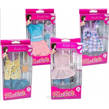 Doplněk pro panenku OBLEČENÍ PRO PANENKY BARBIE (KAIBIBI)