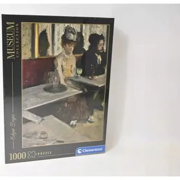 Puzzle PUZZLE 1000 dílků MUZEUM DEGAS V KAVÁRNĚ CLEMENTONI 37090
