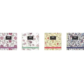 Zápisník Ozdobný zápisník B6/80 linkovaný FRESH