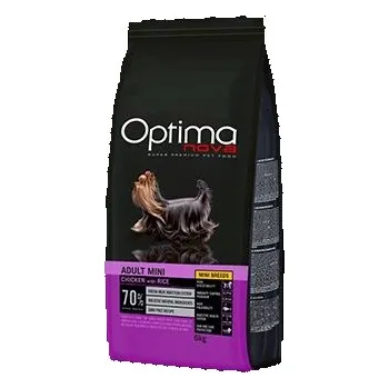 Krmivo pro psa Krmivo OPTIMAnova Granule pro dospělé psy malých plemen s kuřecím masem a rýží 12 kg
