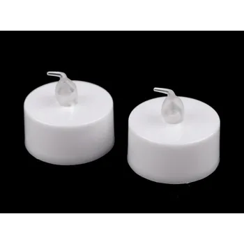 Svíčka LED čajové svíčky na baterie fi36 mm 2 ks