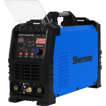 Svářečka Svářecí invertor TIG s plazmou | DIGITIG 204 QUATTRO | 200A /60% | hořák SR17 /4m + kabely
