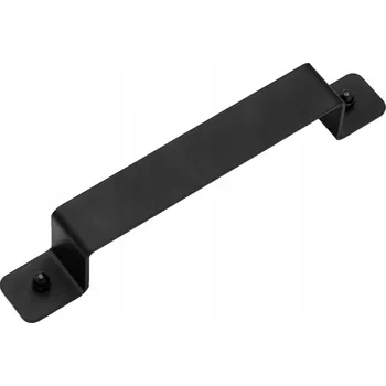 Nábytkové kování NÁBYTKOVÁ ÚCHYTKA ČERNÝ MAT RETRO SKANDINÁVSKÝ 160 mm