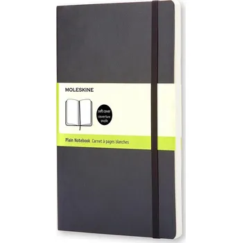 Zápisník Moleskine Zápisník S čistý měkký černý