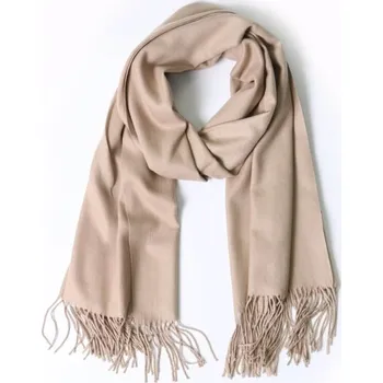 Šála Classic Scarf Kašmírová šála dámská /pánská barva holubí šeď 30% kašmír pašmína pashmina štola