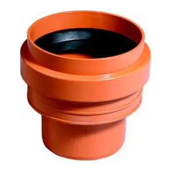Kanalizační potrubí KG KGUS přechodka kamenina/PVC, DN110, PVC, oranžová