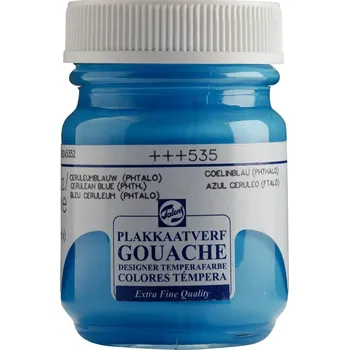 Speciální výtvarná barva Talens Extra Fine Kvašová barva Cerulean Blue Phthalo 50 ml 1 ks