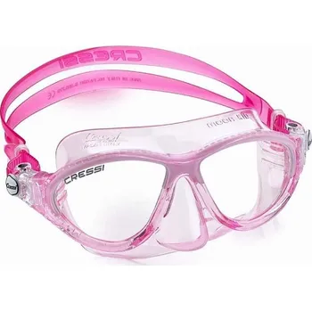 Sport Dětská maska Cressi MOON 5-12 let, růžová/bílá