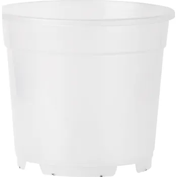 Květináč Květináč - obal na orchideje - 13 cm, 1 l průhledný