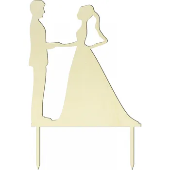 Svatební dekorace Zápich novomanželů při svatebním slibu