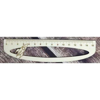 Dřevěná hračka Dřevěná pravítka 15cm Varianta: 5