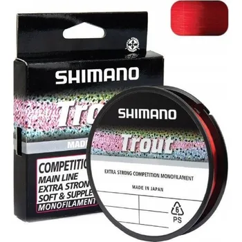 SHIMANO Vlasec Line Trout Competition 150m PRŮMĚR [ mm ]: 0,22mm, NÁVIN [ m ]: 0-150, NOSNOST [ kg ]: 1,570kg
