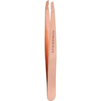Kosmetická pinzeta Tweezerman - Slant Tweezer - Schräg, Rose Gold Pinzety unisex