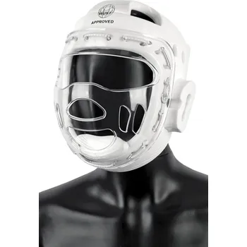 Chránič hlavy na box a bojový sport WUKF TOKAIDO HELMA S MASKOU KARATE Velikost: M