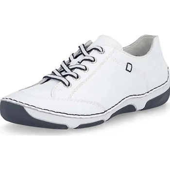 Dámské polobotky Dámské polobotky RIEKER 55901-80 bílá S6 40