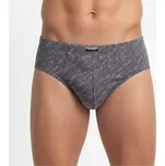 Andrie 3595 šedé pánské slipy Barva: šedá, Velikost: XL