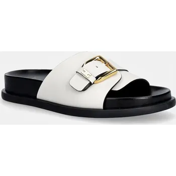 Dámské pantofle Dětské kožené pantofle Elisabetta Franchi F4A2.E0600 béžová 01X, EUR 36