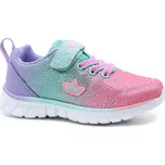 LICO Alenia VS 596043 turkis/lila/rosa, dětské tenisky (dětské textilní tenisky na suchý zip)