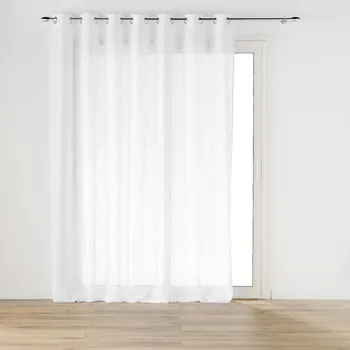 Sprchový závěs Douceur d'intérieur Záclona s efektem lnu, HALTONA, 240 x 240 cm