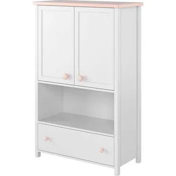 Komoda Komoda Lenart 85 x 42 x 131 cm bílá matná