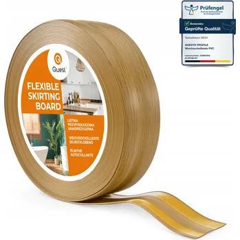 soklová lišta Podlahová lišta samolepicí PVC 32x23mm dub, 5m