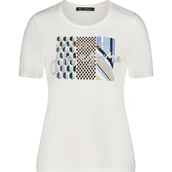 Dámské tričko Betty Barclay dámské triko s potiskem 2753/1092 1951 Bílá 36