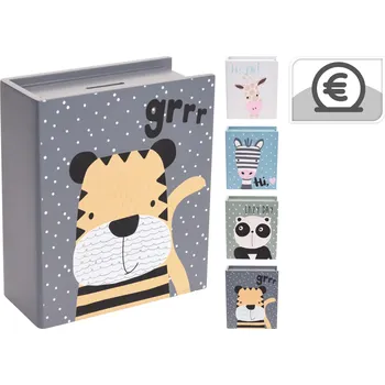 Pokladnička Pokladnička knížka ZVÍŘATKA mix