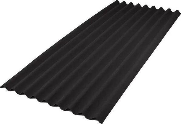 Onduline Base Intense 850 x 2000 x 2,6 mm černá 1 m²