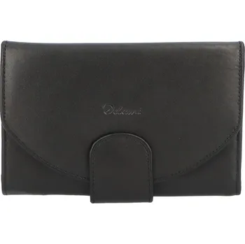 Peněženka Kožená peněženka černá - Delami Esperanza černá
