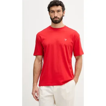 Pánské tričko Guess mužské bavlněné F6GI11.K8HM4 červená 33X, vel. XL