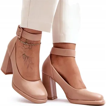 Dámské lodičky Butosklep dámské lodičky na sloupkovém podpatku, velikost 38