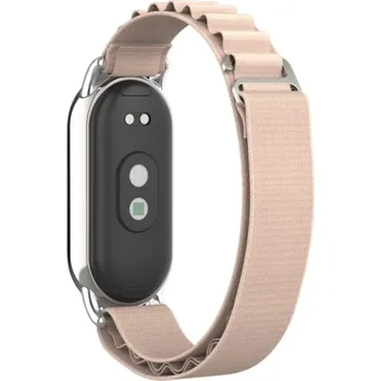 Příslušenství k fitness náramku Xiaomi Alpský tah - náhradní náramek pro Mi Smart Band 8/9/10 Barva: Béžová MBSCZ-8ALP04