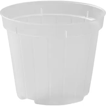 Květináč Květináč - obal na orchideje - 8 cm, 0,22 l průhledný