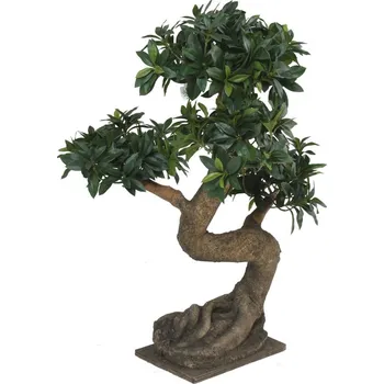 umělá květina Umělá Bonsai Ficus euonymus japonicus, 75cm