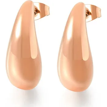 Náušnice Náušnice Drops rose gold