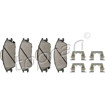 Brzdová destička Sada brzdových destiček, vždy 4 kusy v sadě TOPRAN 820 370