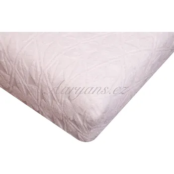 Prostěradlo Aaryans žakárové prostěradlo bílé Rozměry prostěradla: 90x200 cm