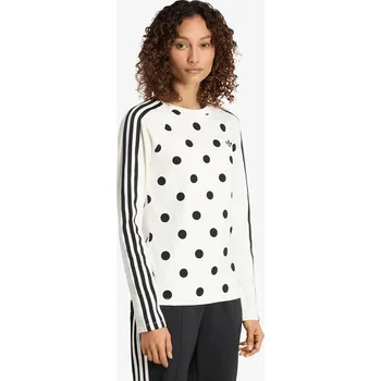Dámské tričko Tričko adidas Slim Ls Off White S