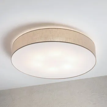 Brilagi - LED Stropní svítidlo SIRIJA 6xE27/60W/230V pr. 80 cm béžová
