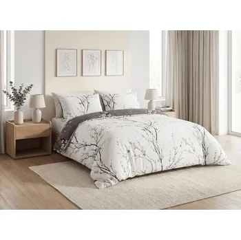 Povlečení Mikroflanelové povlečení PAVUNI bílé Rozměr povlečení: 70 x 90 cm | 140 x 200 cm