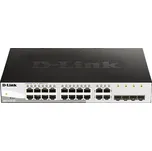 D-Link DGS-1210-20 L2/L3 Smart+ switch, 16x GbE, 4x RJ45/SFP, fanless
