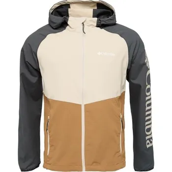Pánské oblečení Pánská nepromokavá bunda Columbia PANTHER CREEK JACKET S Béžová, Tmavě modrá, Hnědá, Bílá