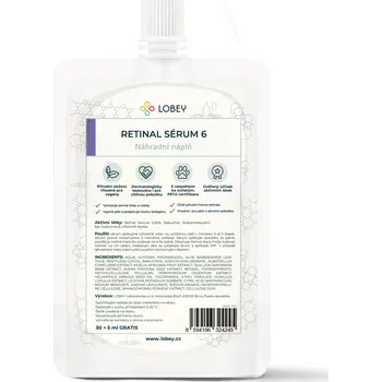 LOBEY® Classic Náhradní náplň Retinal sérum 6 - 30 ml + 5 ml GRATIS