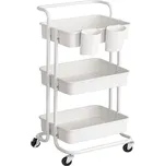 SONGMICS Flurry 35,5 x 42 x 86,5 cm bílý