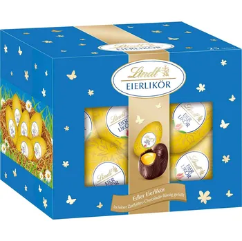 Čokoláda Lindt vajíčka s vaječným likérem 25ks