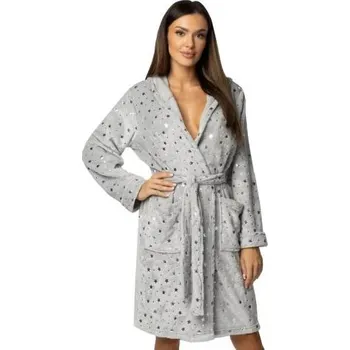 Dámský župan Dámský župan Star grey ENVIE šedá L/XL