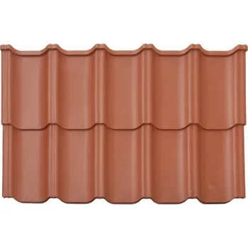 Střešní krytina Covernit Plechová střešní krytina Kiara RAL 8017 1200 x 0,711 mm RAL 8017 hnědá