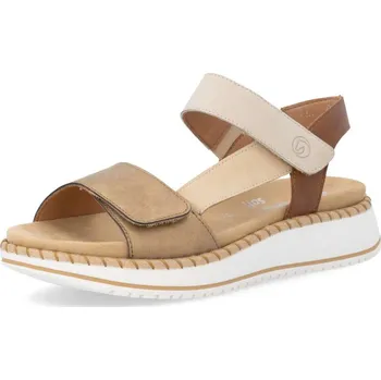 Dámské sandále Rieker Dámské sandály REMONTE D3J50-92 béžová S6 45